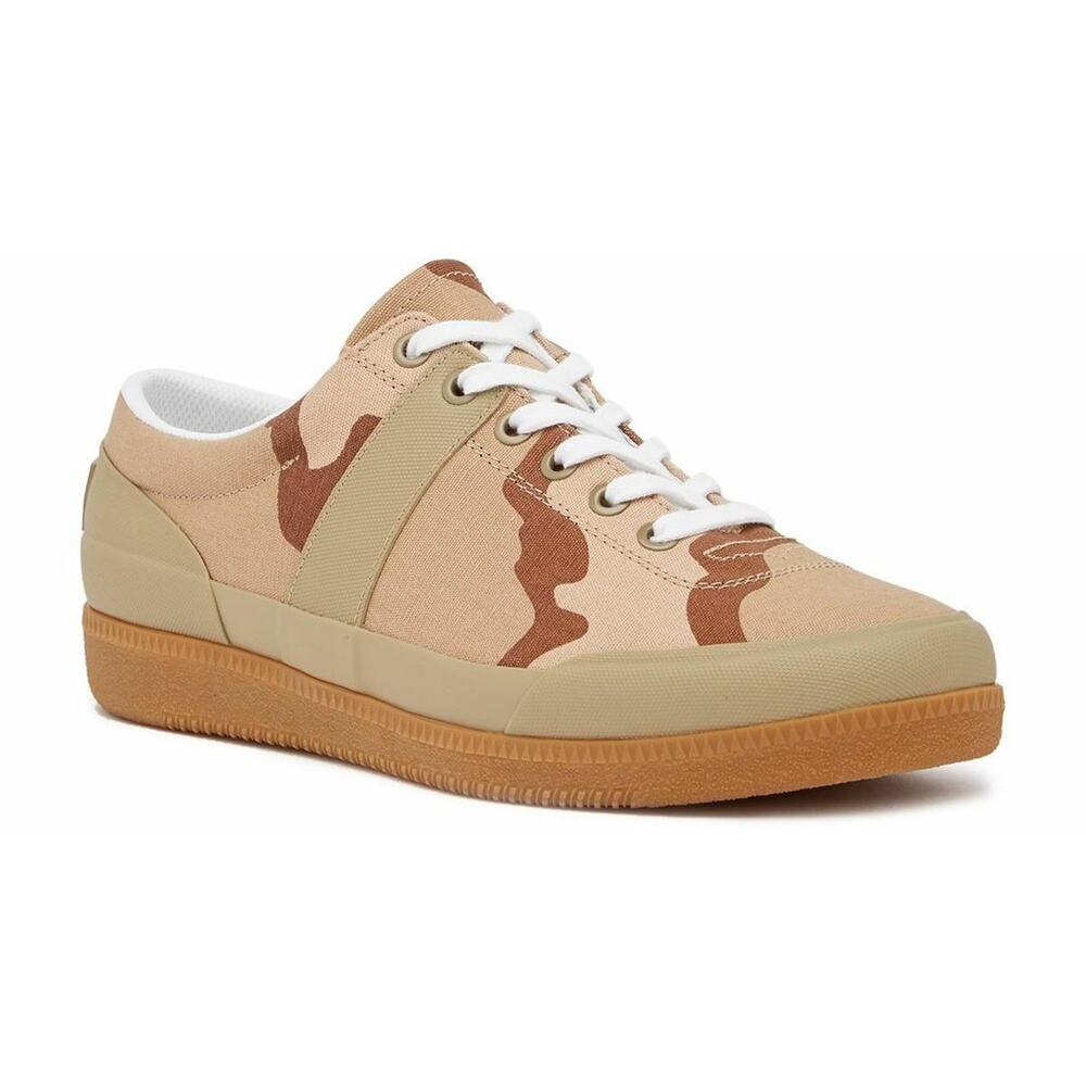 Hunter Men Size 10 Shoes Sneakers Canvas Camo Sneaker Brown Tan NWOB $125